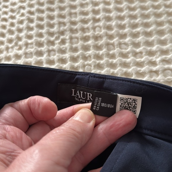 Lauren Ralph Lauren Women’s Navy Blue Pants Size 12 EUC - Picture 12 of 12